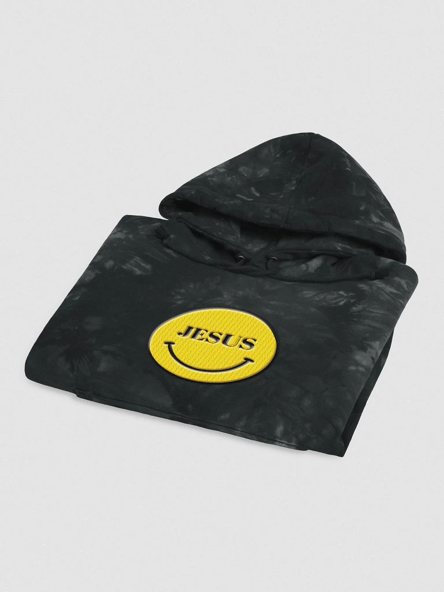 Tie Dye Hoodie (Jesus Smiley Face) product image (3)