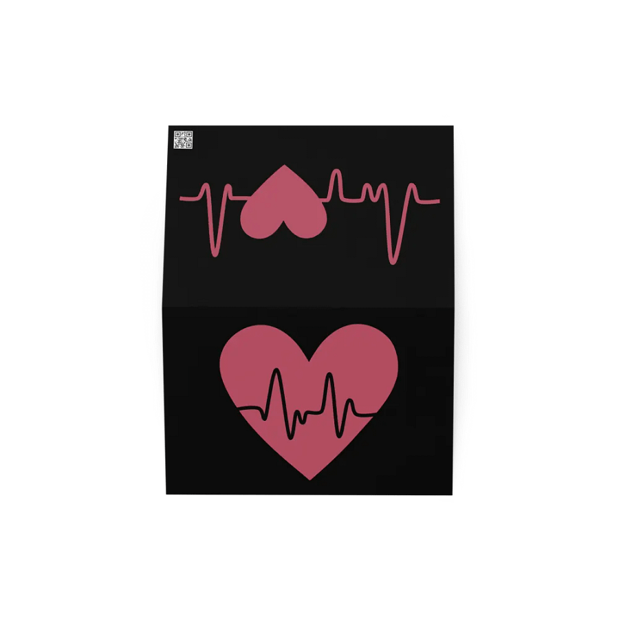 Heartbeat Connection Greeting Card product image (13)