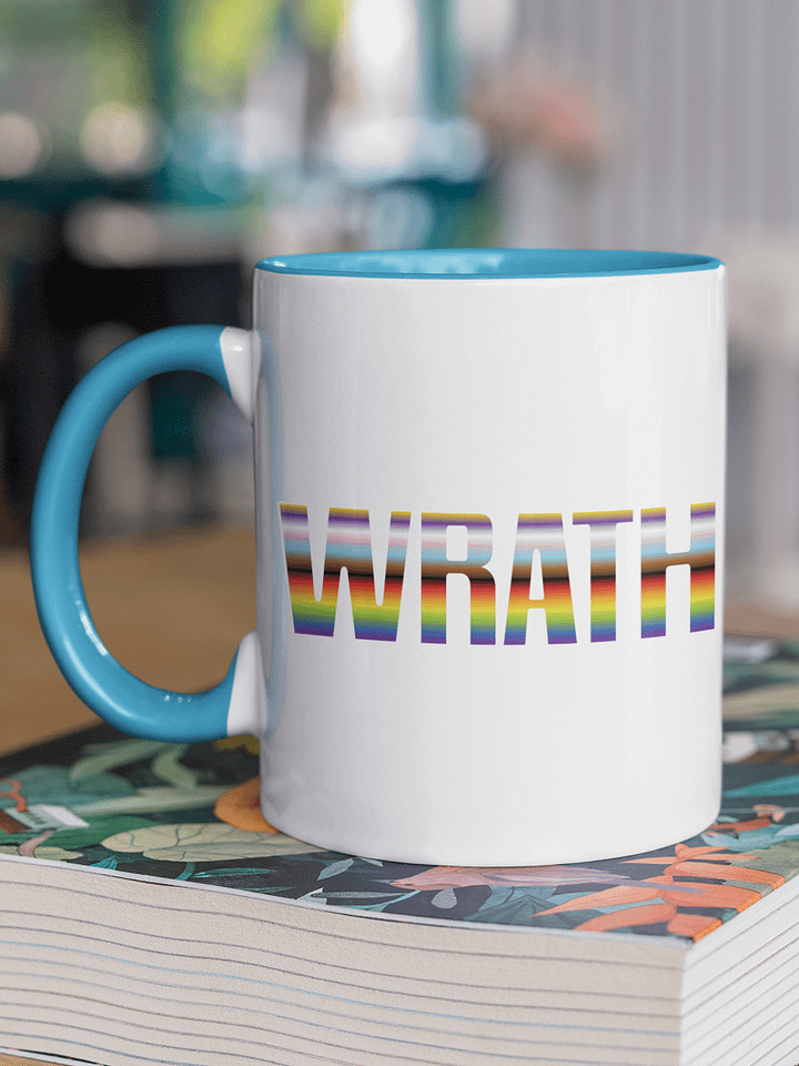 WRATH 2023 stripe enamel mug product image (1)
