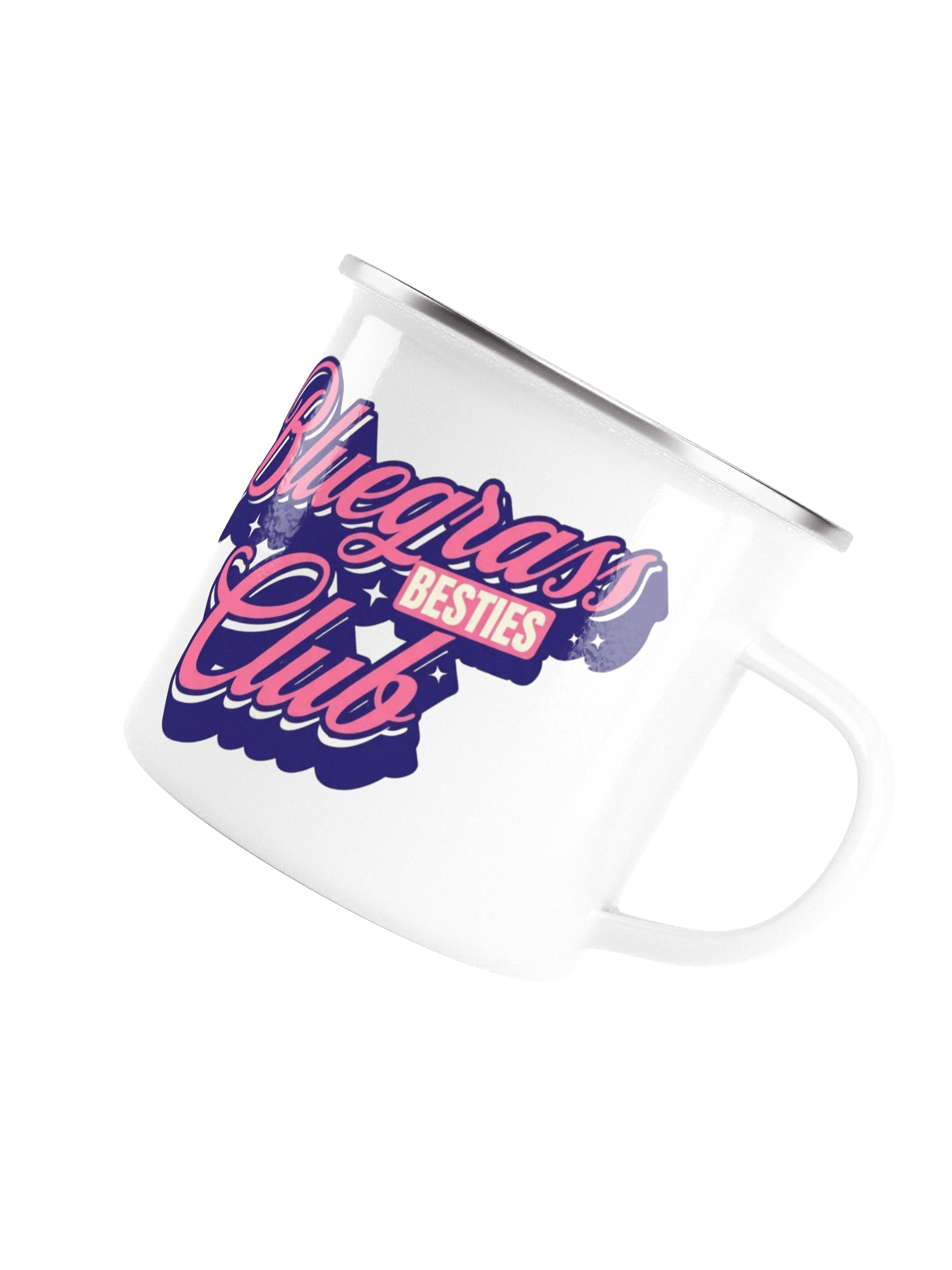 Bluegrass Besties Club Besties Enamel Mug product image (5)
