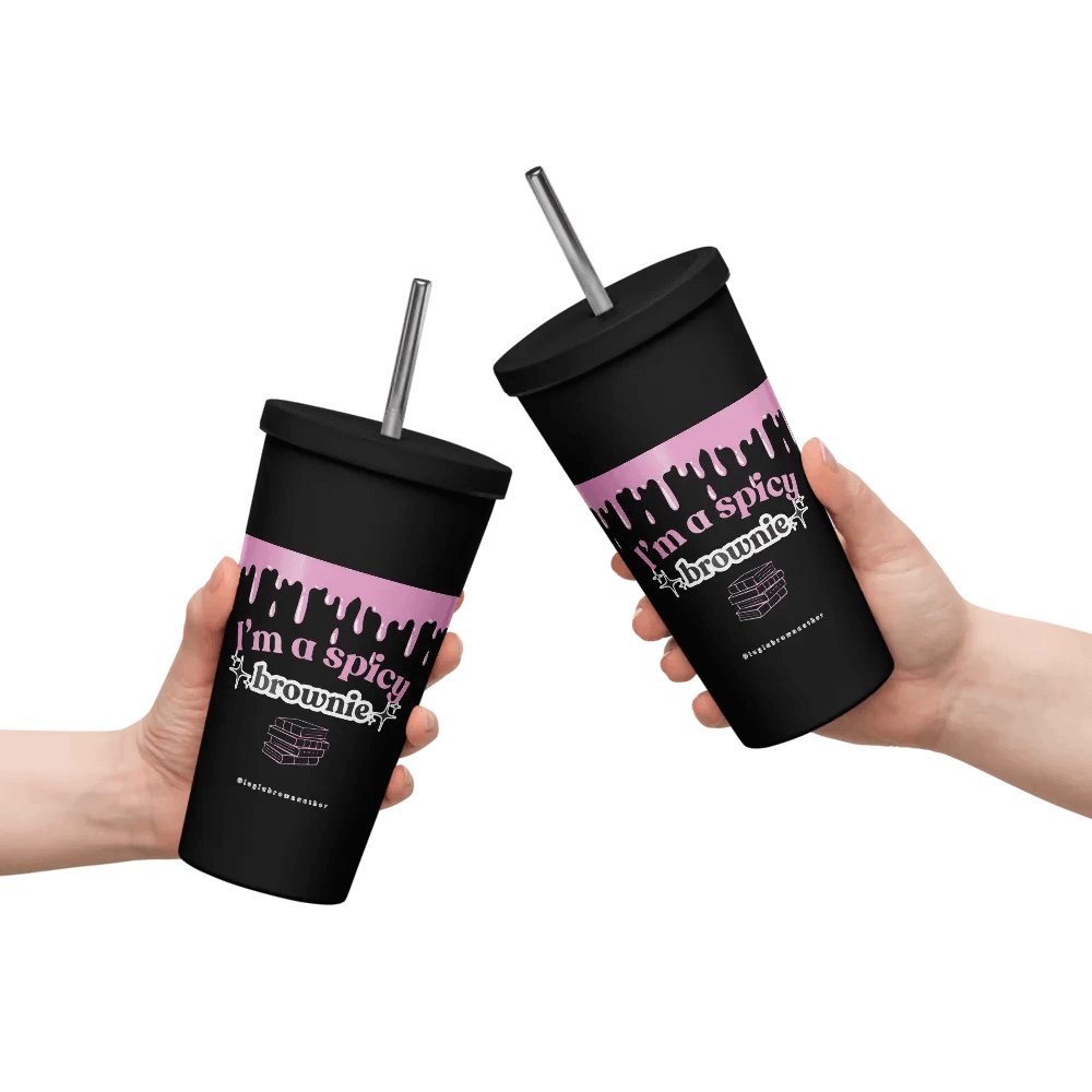 Tumbler - "I'm a spicy brownie" product image (10)