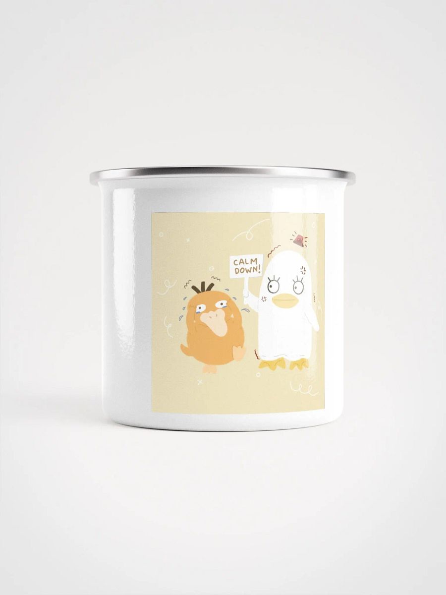 PANIC AND CONFUSED Enamel Mug product image (1)