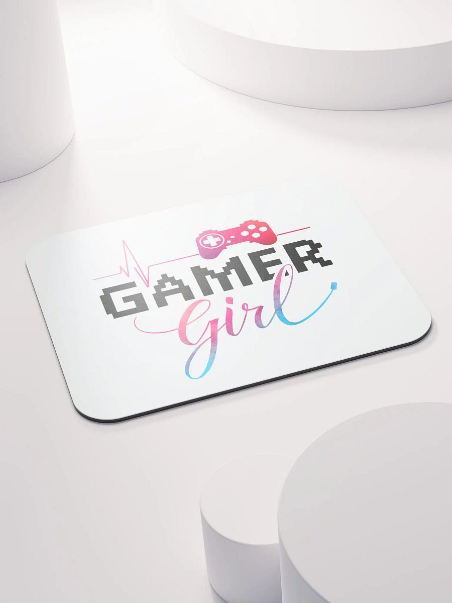Heartbeat Gamer Girl Mouse Pad product image (4)