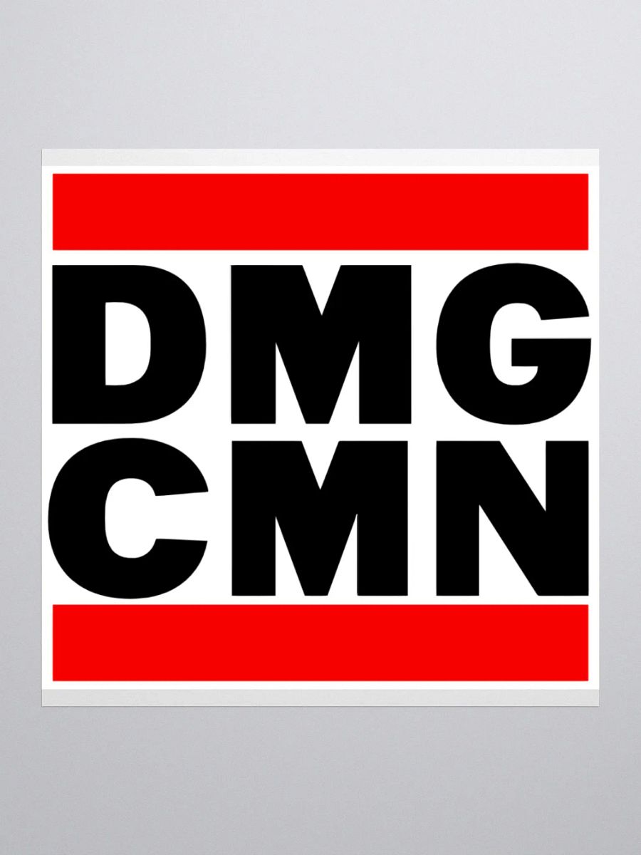 Damage Common Sticker product image (1)