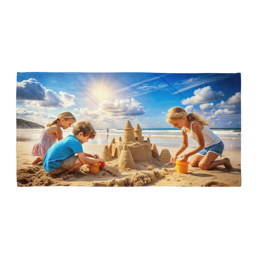 Sand Castle Beach Towel 3 product image (1)