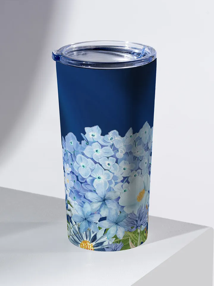 Blue Blossom 20oz Stainless Steel Tumbler product image (1)