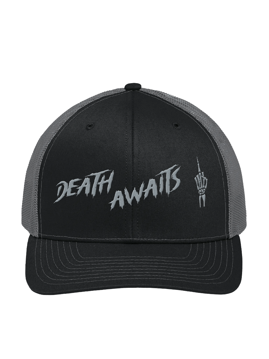 Death Awaits Trucker Snapback product image (1)