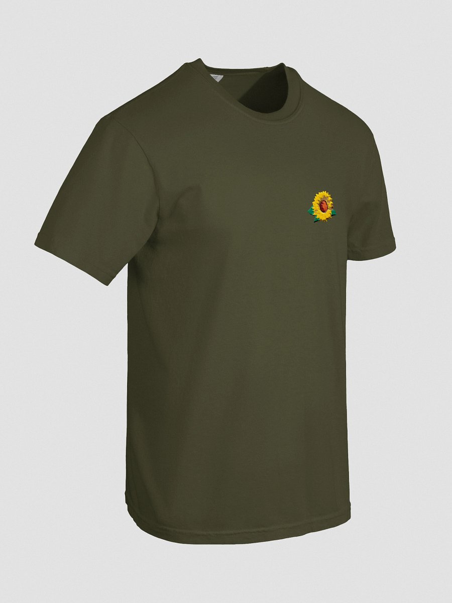 Embroidered Sunflower Serenity T-Shirt product image (61)