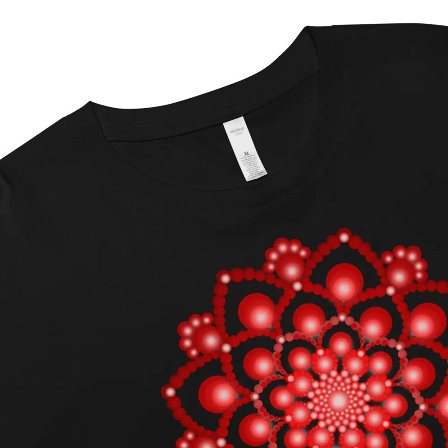 Red Dot Mandala Crop Top product image (4)