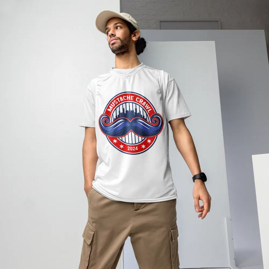 2024 Mustache Crawl Basketball Jersey product image (5)