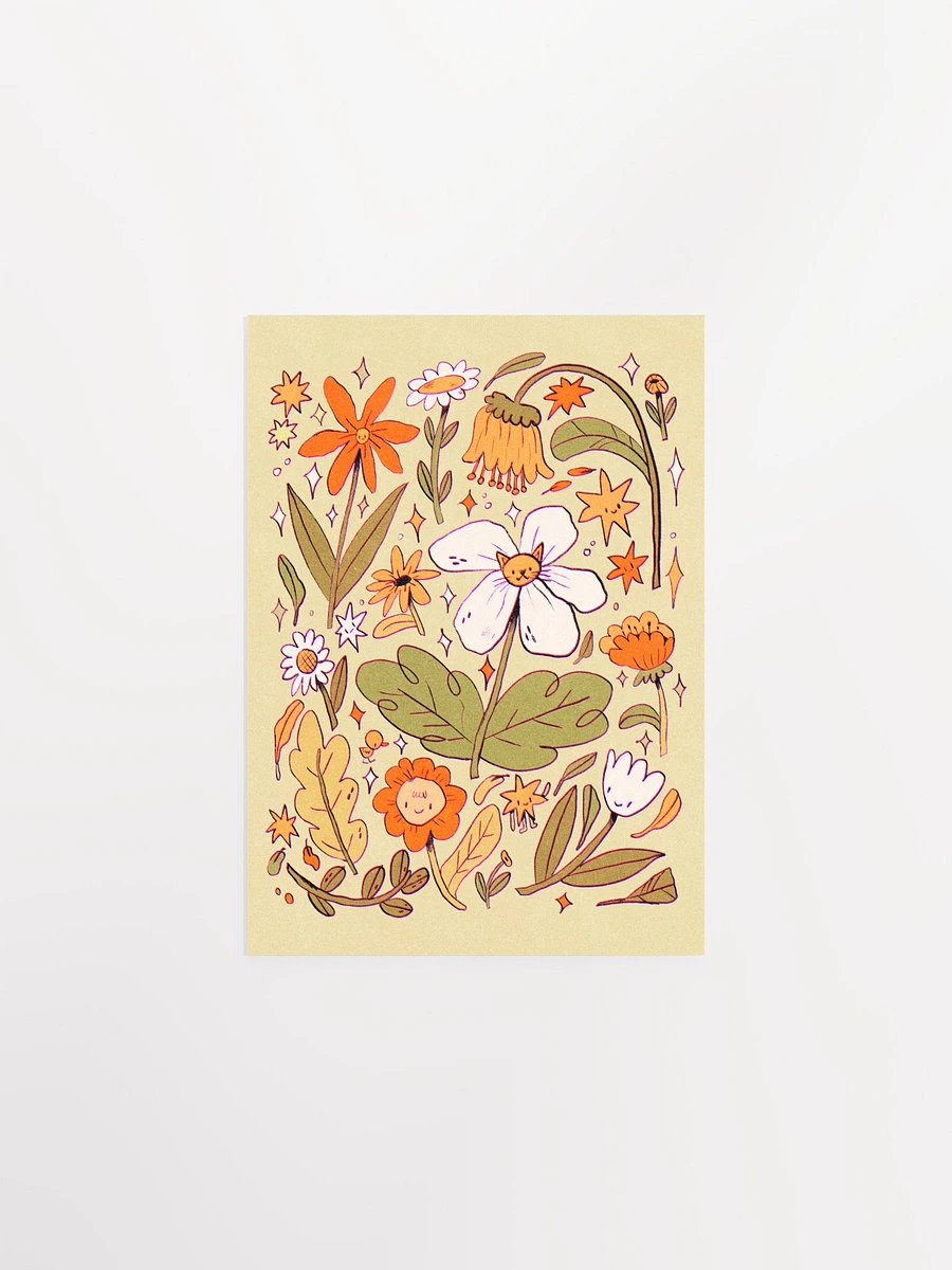 Flower Cat Print product image (1)