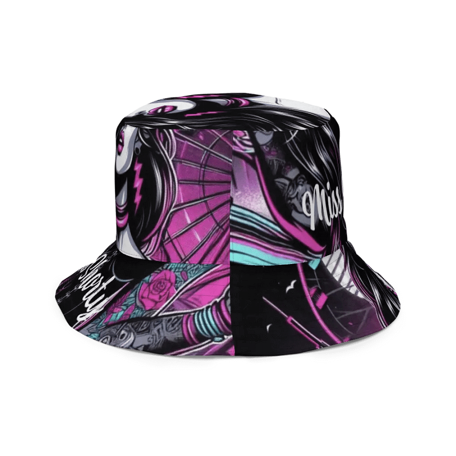 Reversible Bucket hat With Mysterious and Original Miss Shorty Logo product image (6)