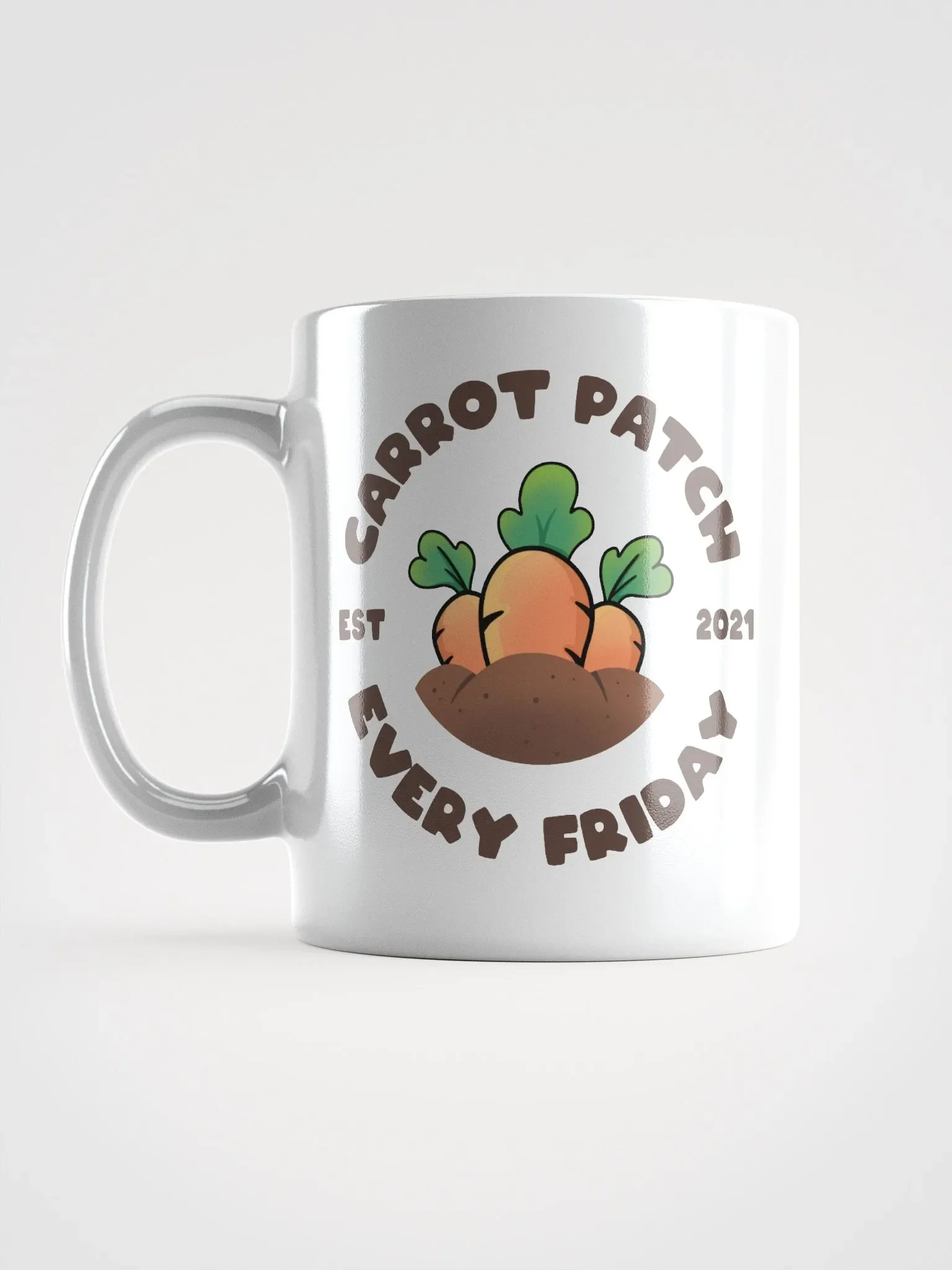 Carrot Patch Mug White product image (6)