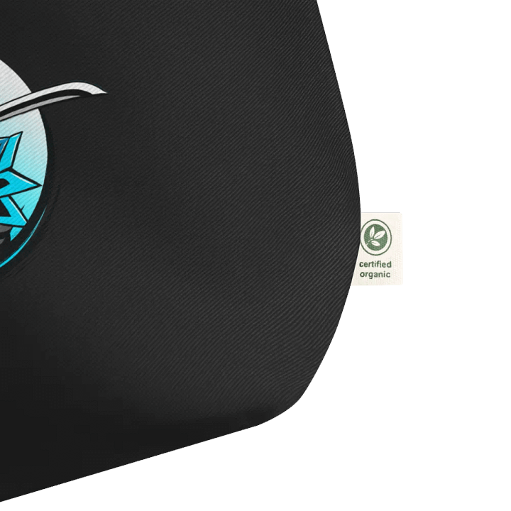 Moonlit Samurai Organic Tote Bag product image (3)