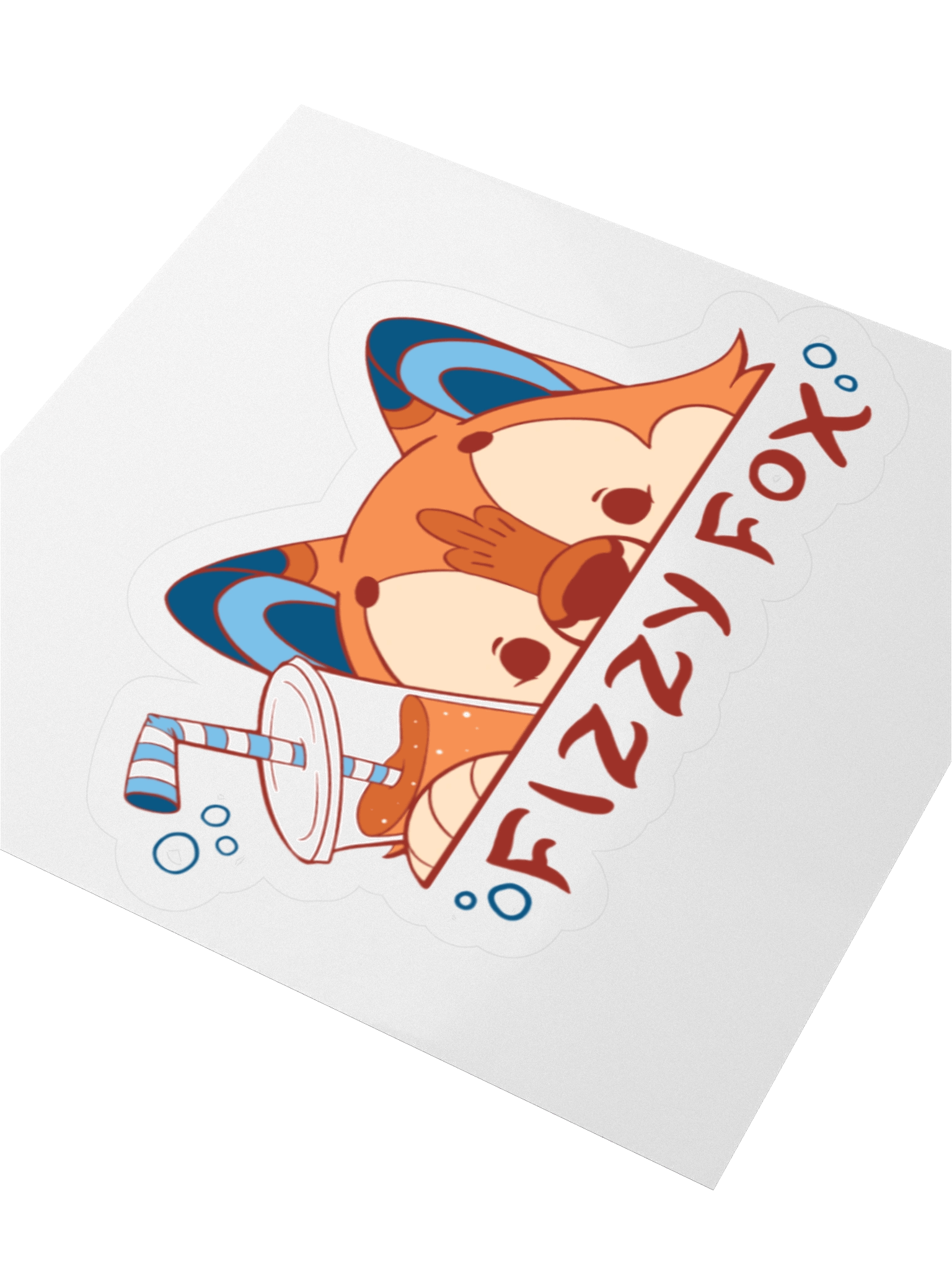 Fizzy Fox Kiss Cut Stickers product image (8)