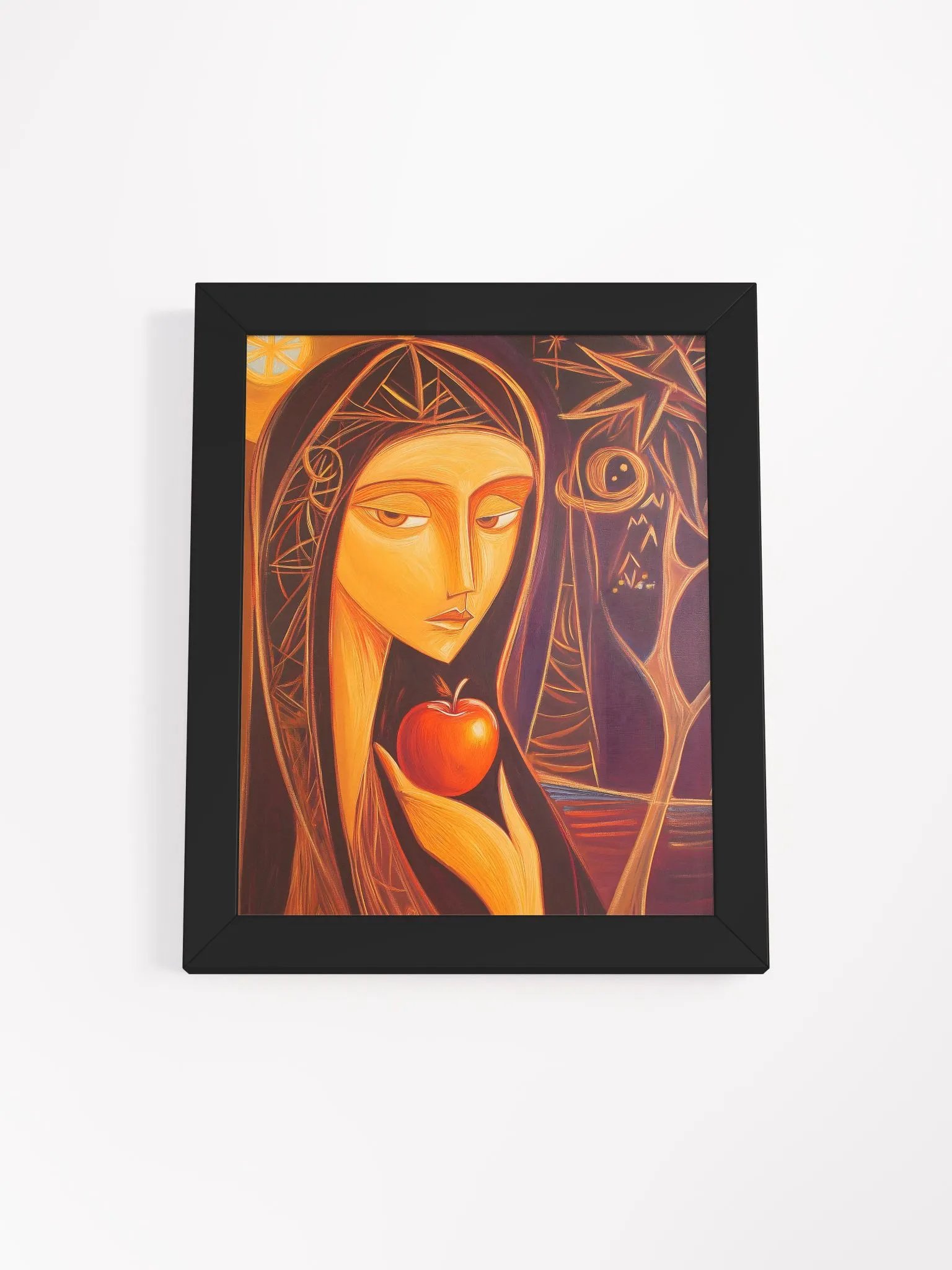 Eve Matte Poster in Ayous Wood Frame product image (14)