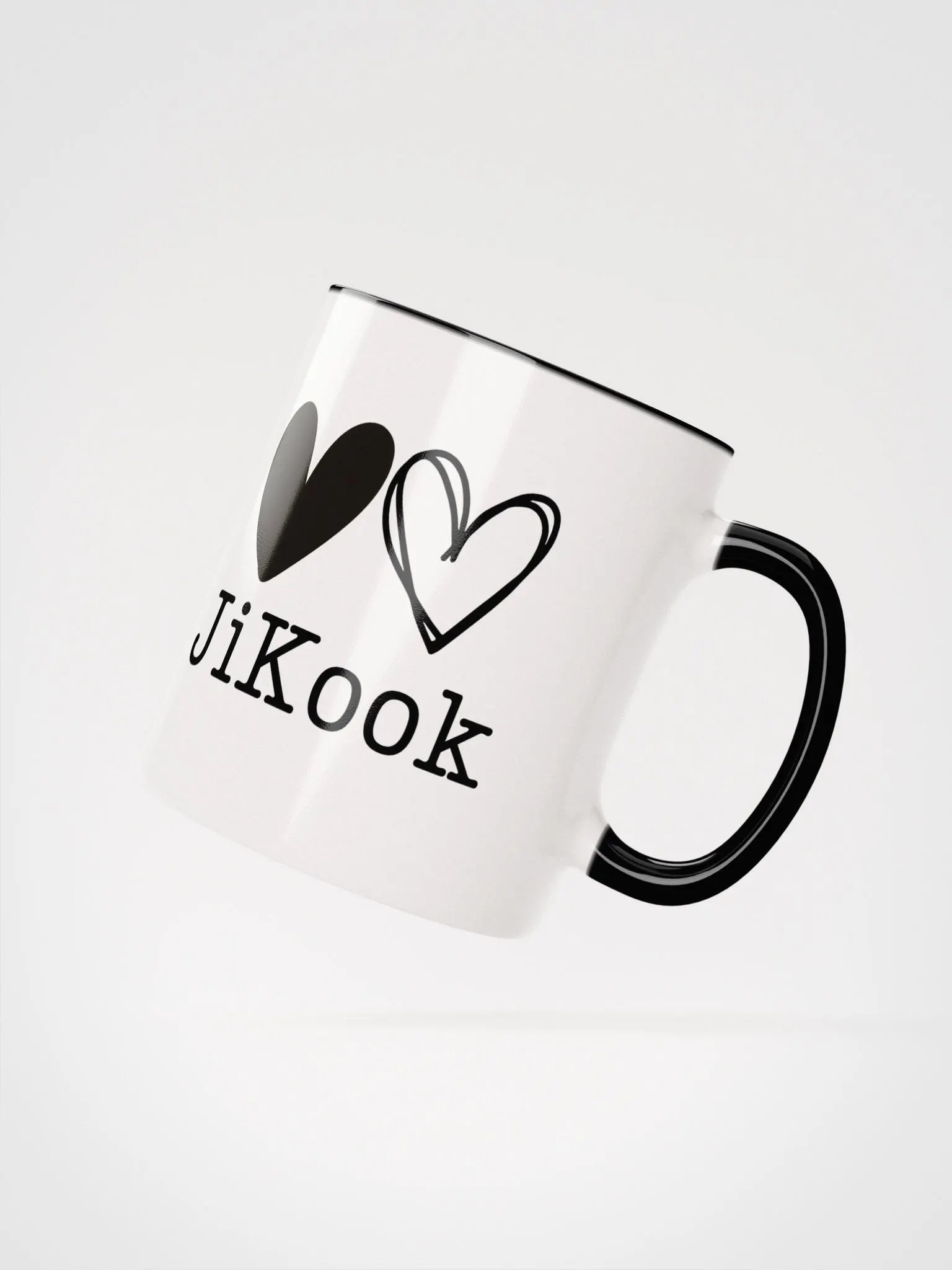 The Black and White Couple mug product image (3)