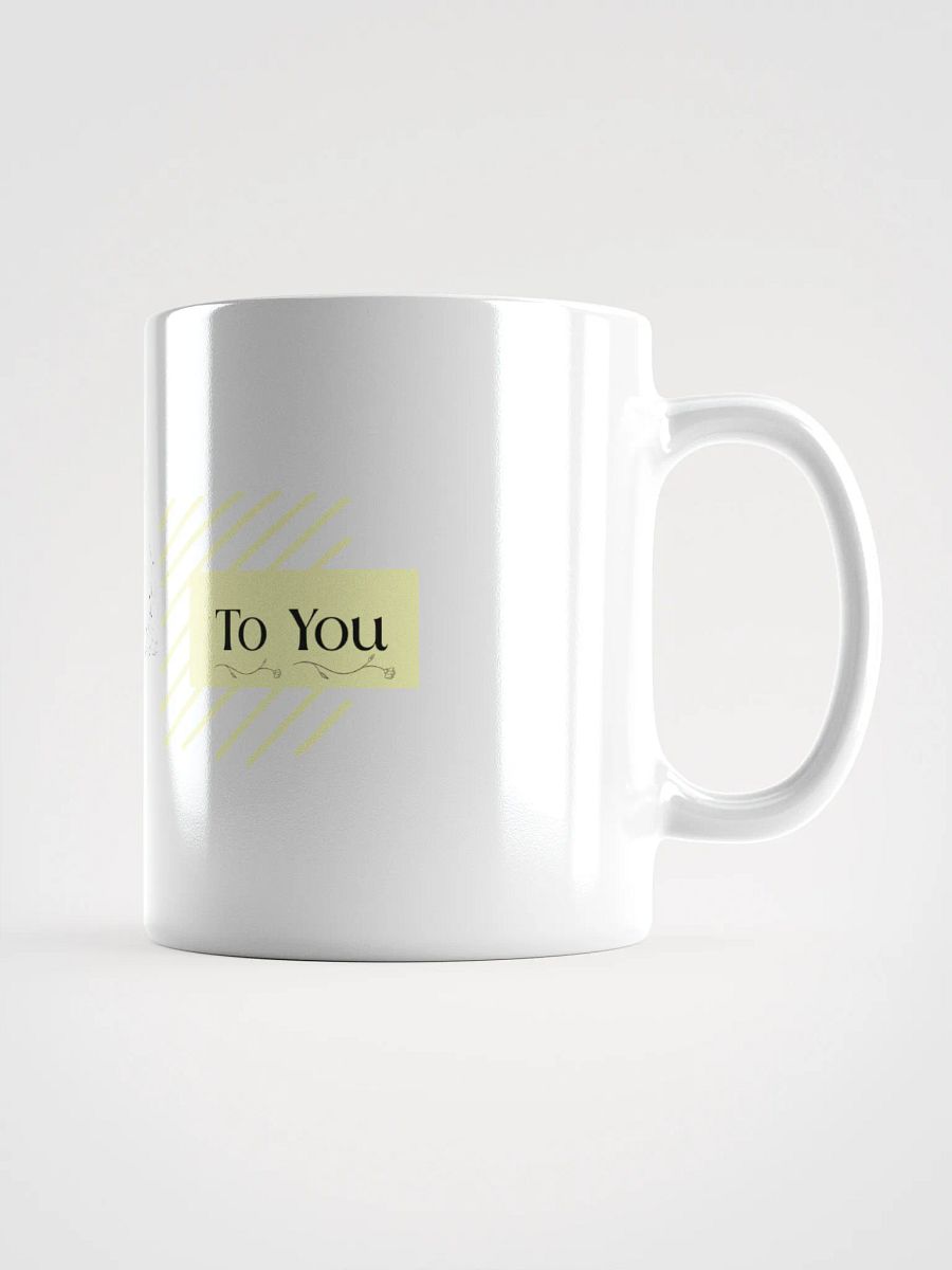 Yellow/White Coffee Mug: Be Kind To You product image (1)