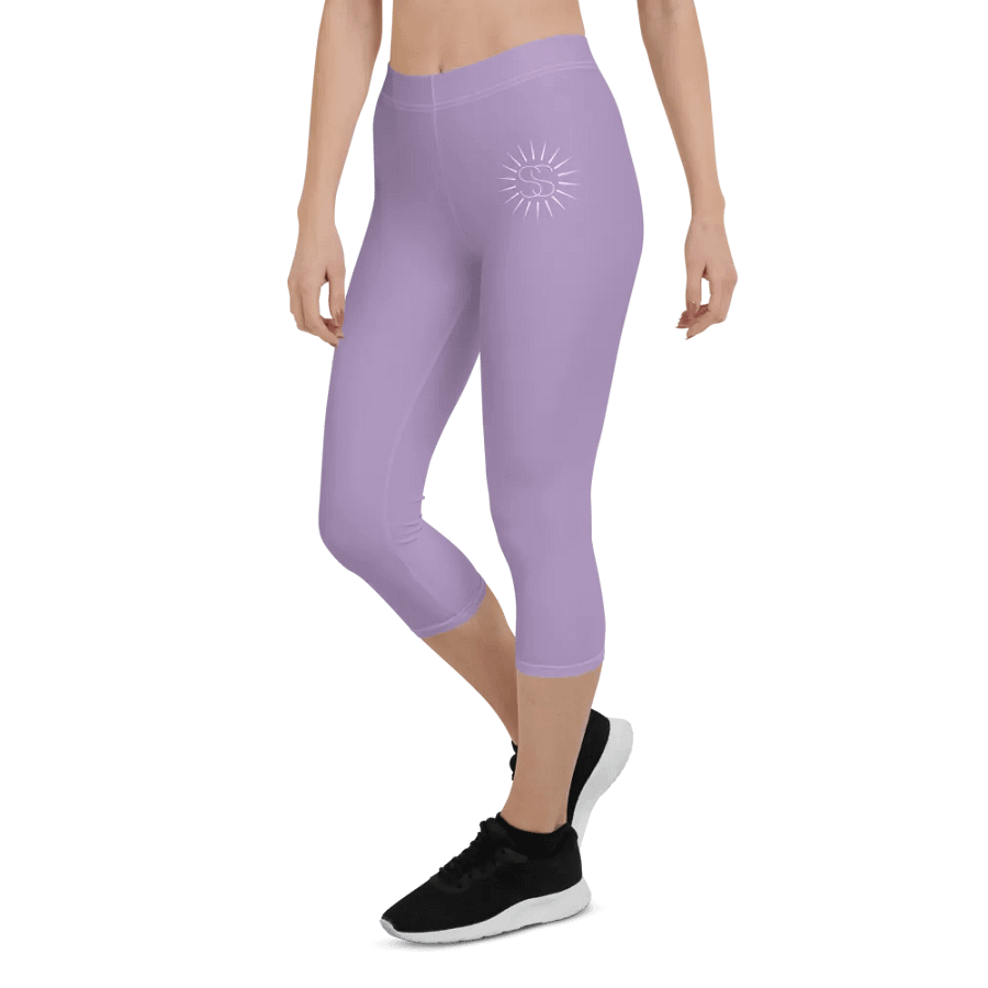 Sunray Swag Capri Yoga pants - Lilac product image (6)