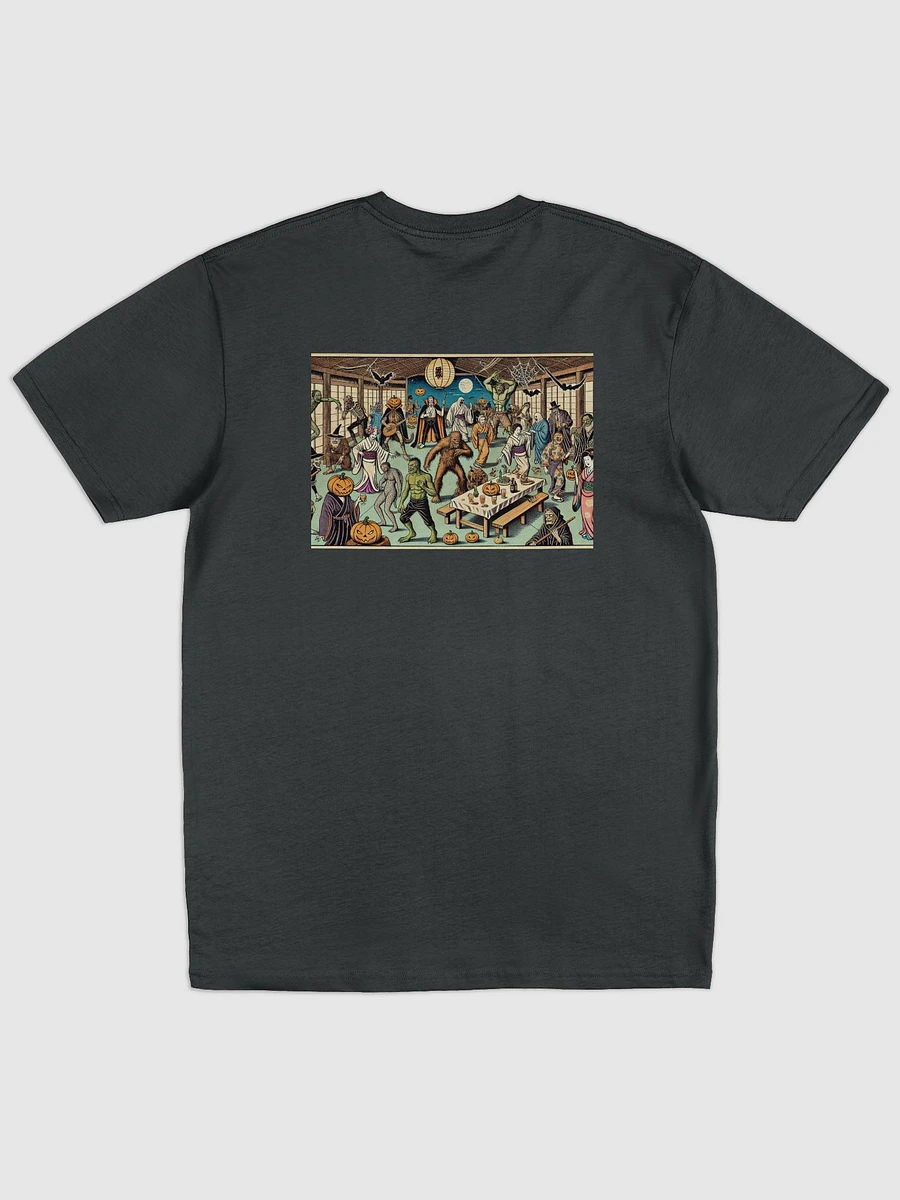 Unveil the Night: Ukiyo-e Halloween Monster Party T-Shirt product image (2)