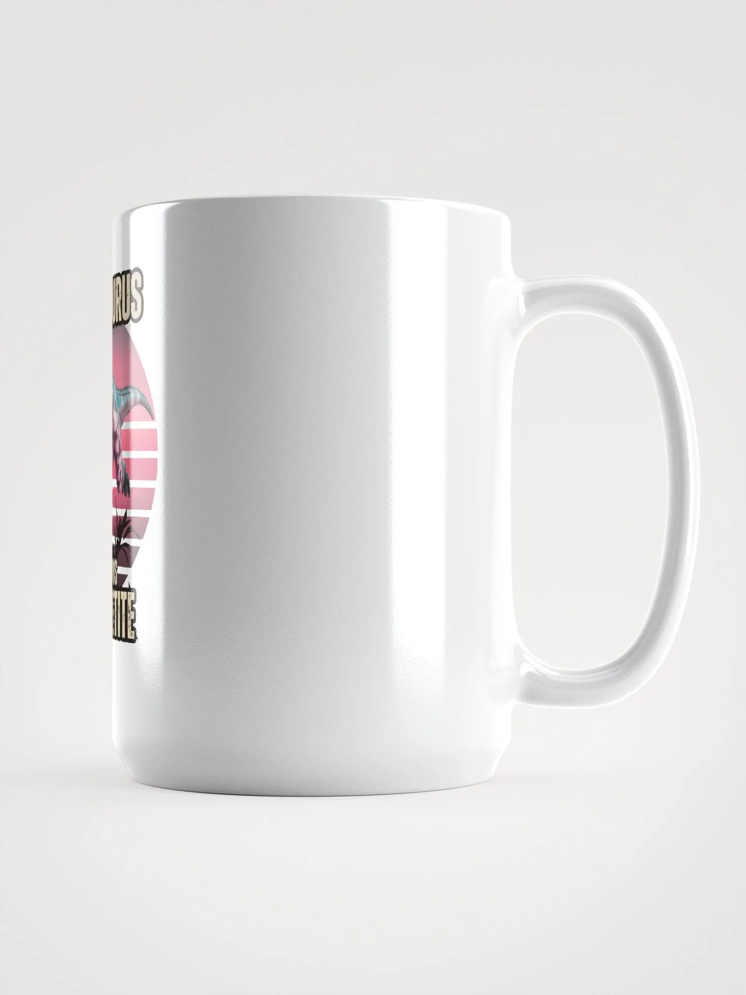Carnotaurus - Cool Retro Dinosaur Mug product image (2)