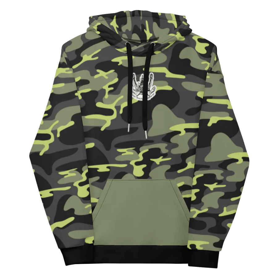 Green Camouflage Anchor Hoodie product image (9)