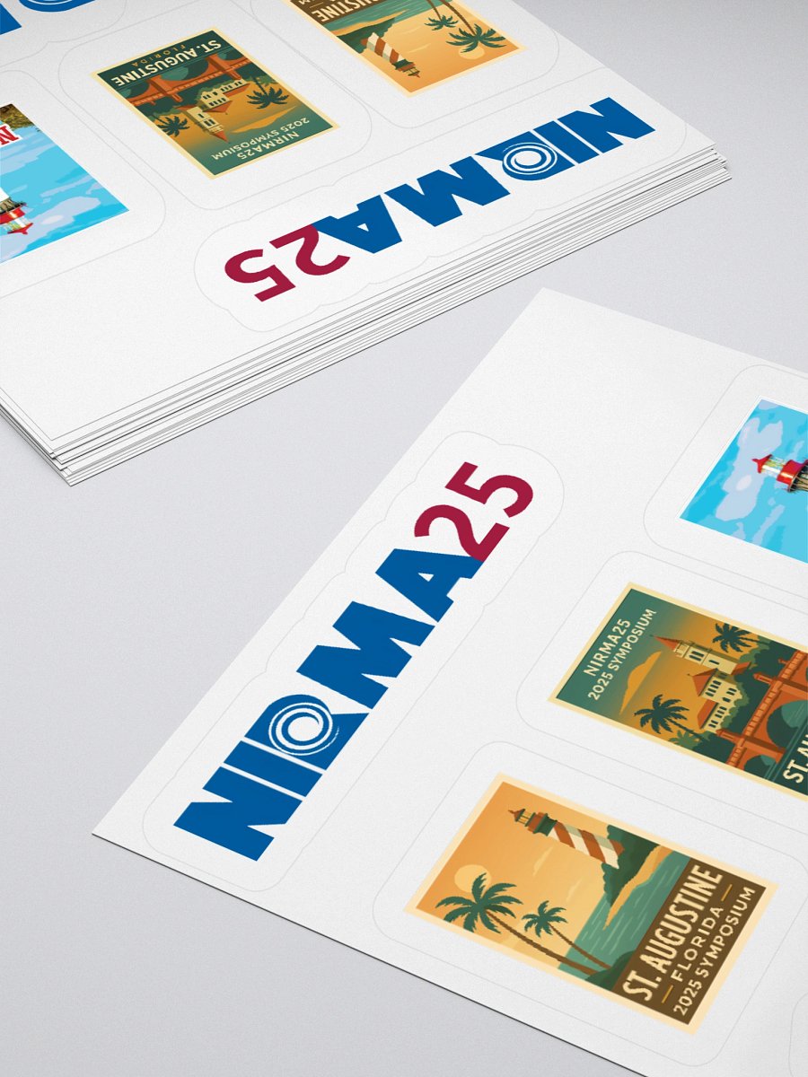 NIRMA25 Symposium Kiss Cut Sticker Set product image (4)