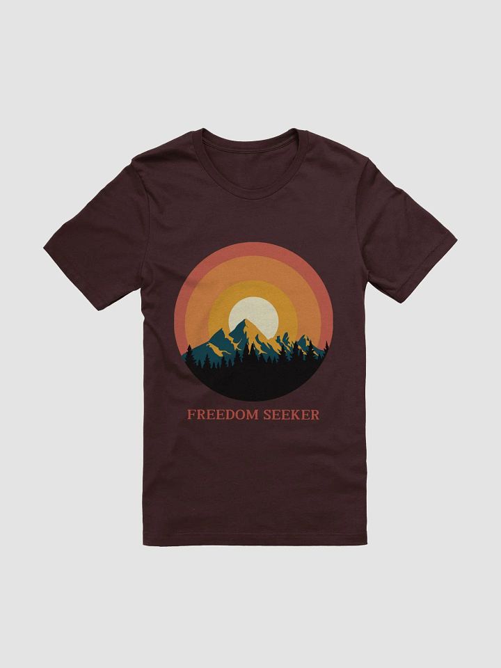 Freedom Seeker Mountain T-shirt product image (1)