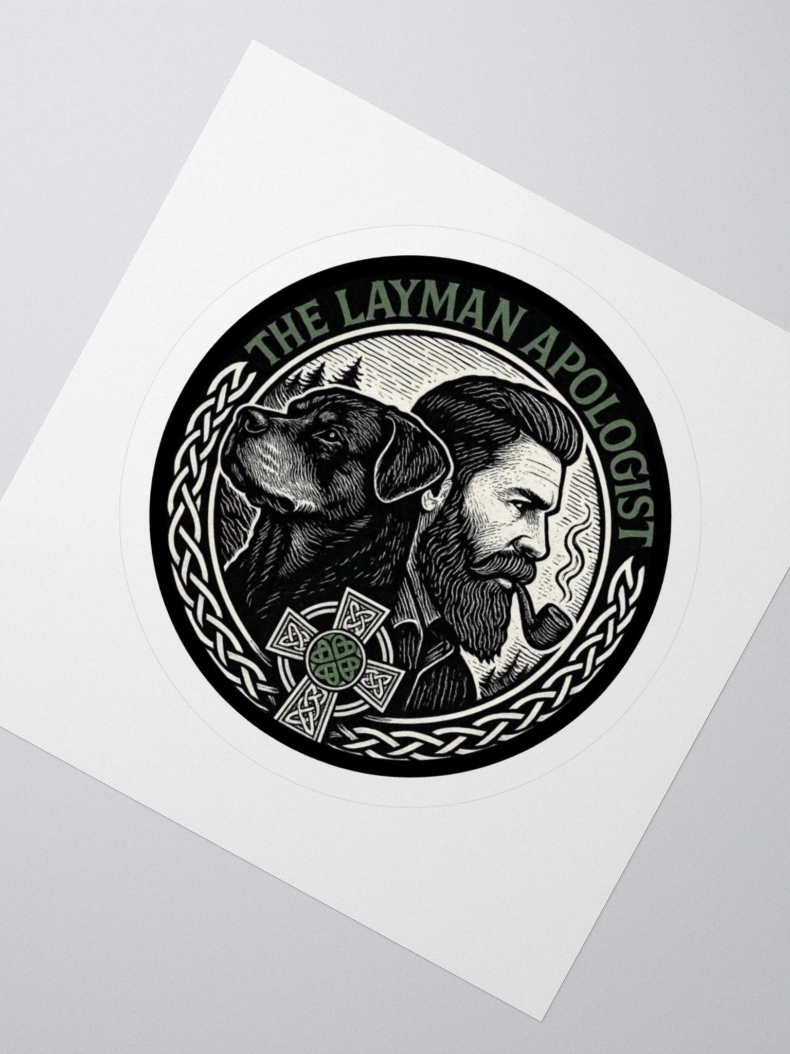 Layman Alt Emblem sticker product image (5)