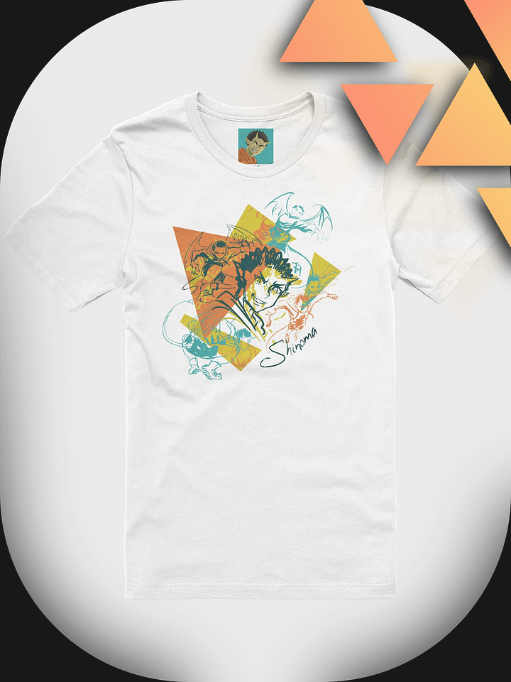 SHINOMA — MULTI-SKETCH — SUPERSOFT T-SHIRT product image (1)