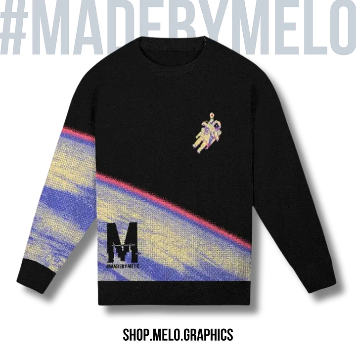 Lost in Space Knit Sweater [Relaxed-Fit] | #MadeByMELO product image (2)