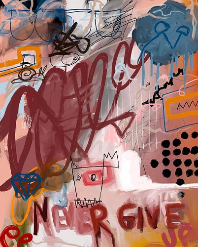 ‘𝒩𝑒𝓋𝑒𝓇 𝒢𝒾𝓋𝑒 𝒰𝓅’
2025
By: Angela Lee
Digital Painting

This artwork is a reminder that no matter how long the journey takes or...