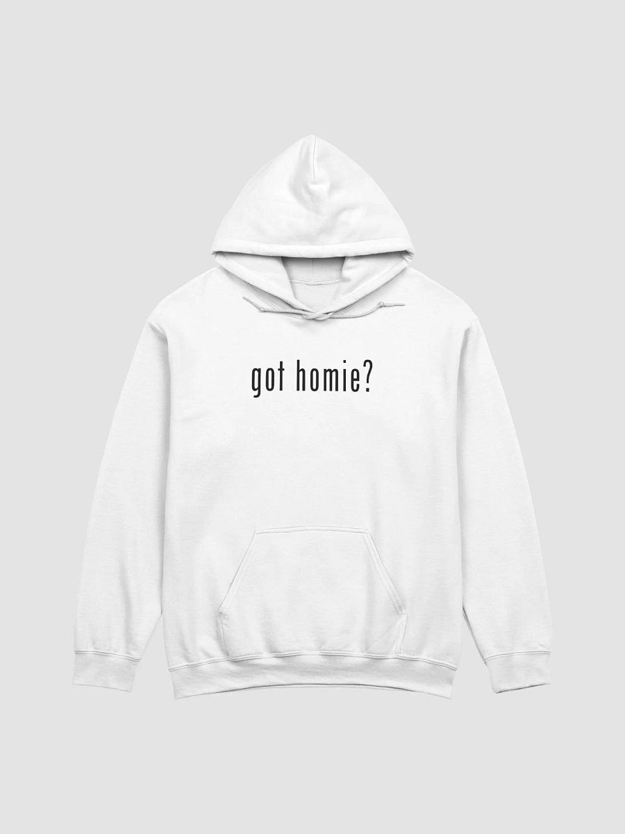 MISSING NOT LIVE HOODIE (WHITE) product image (1)