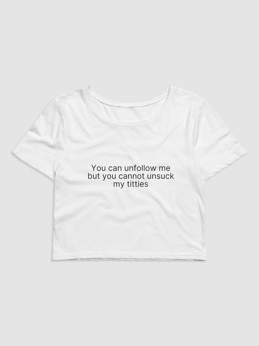Unfollow Baby Tee product image (1)