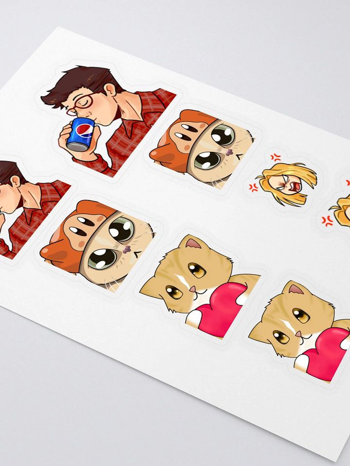 Jimmy D and Aly Stickers product image (2)