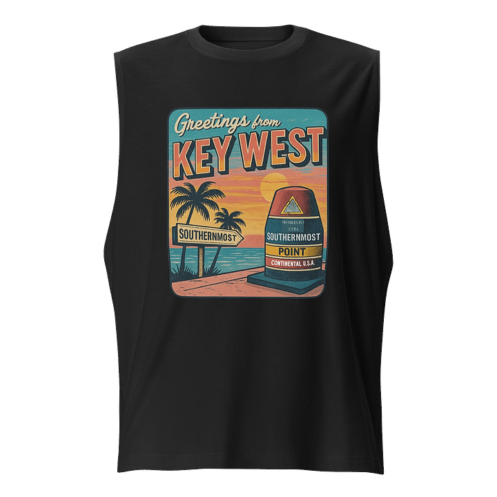 Key West Southernmost Point Men's Tank Top product image (2)
