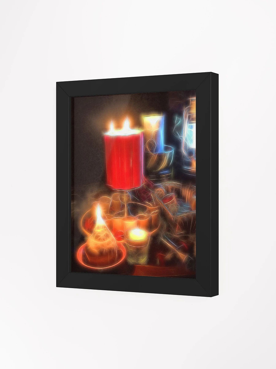 Candle Still Life Framed Poster product image (73)
