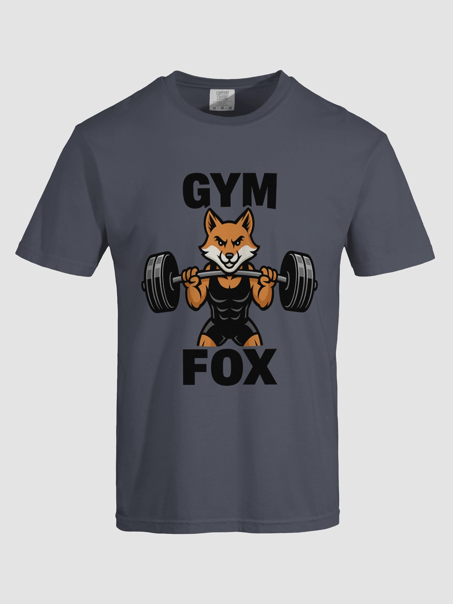 Muscle Fox Barbell Lift Comfort T-Shirt product image (30)