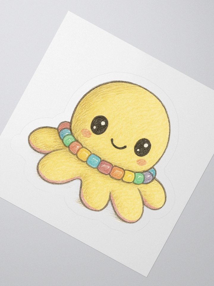 Scylla Doodle Kiss Cut Stickers product image (4)