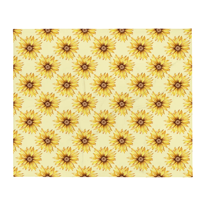 Sunflower Dreams Throw Blanket product image (2)