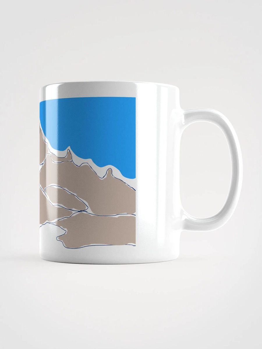 Gilbert Peak mug (colored sketch) product image (1)