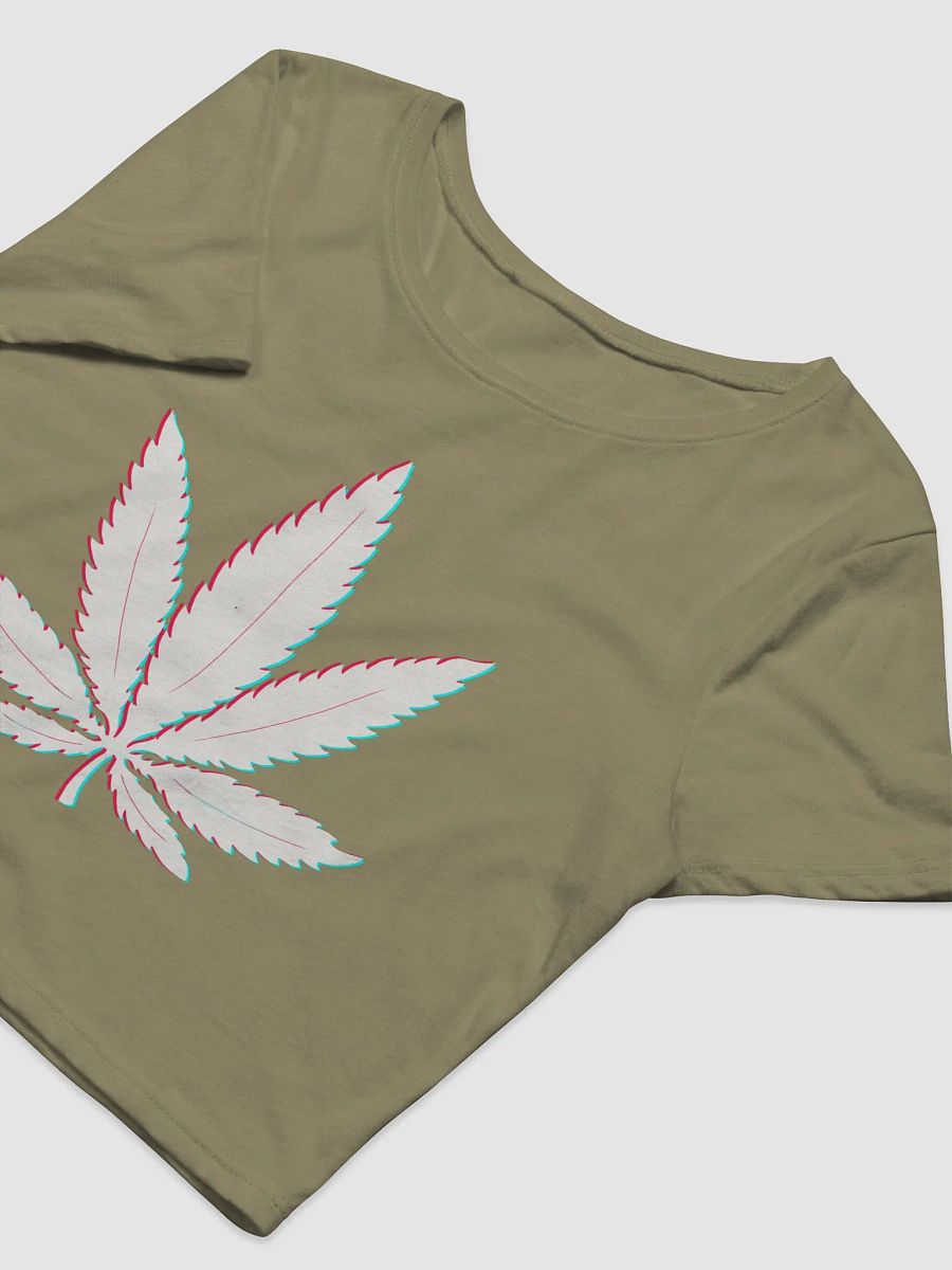 大麻 Cannabis 3D Cyberpunk Japanese Crop Top product image (3)