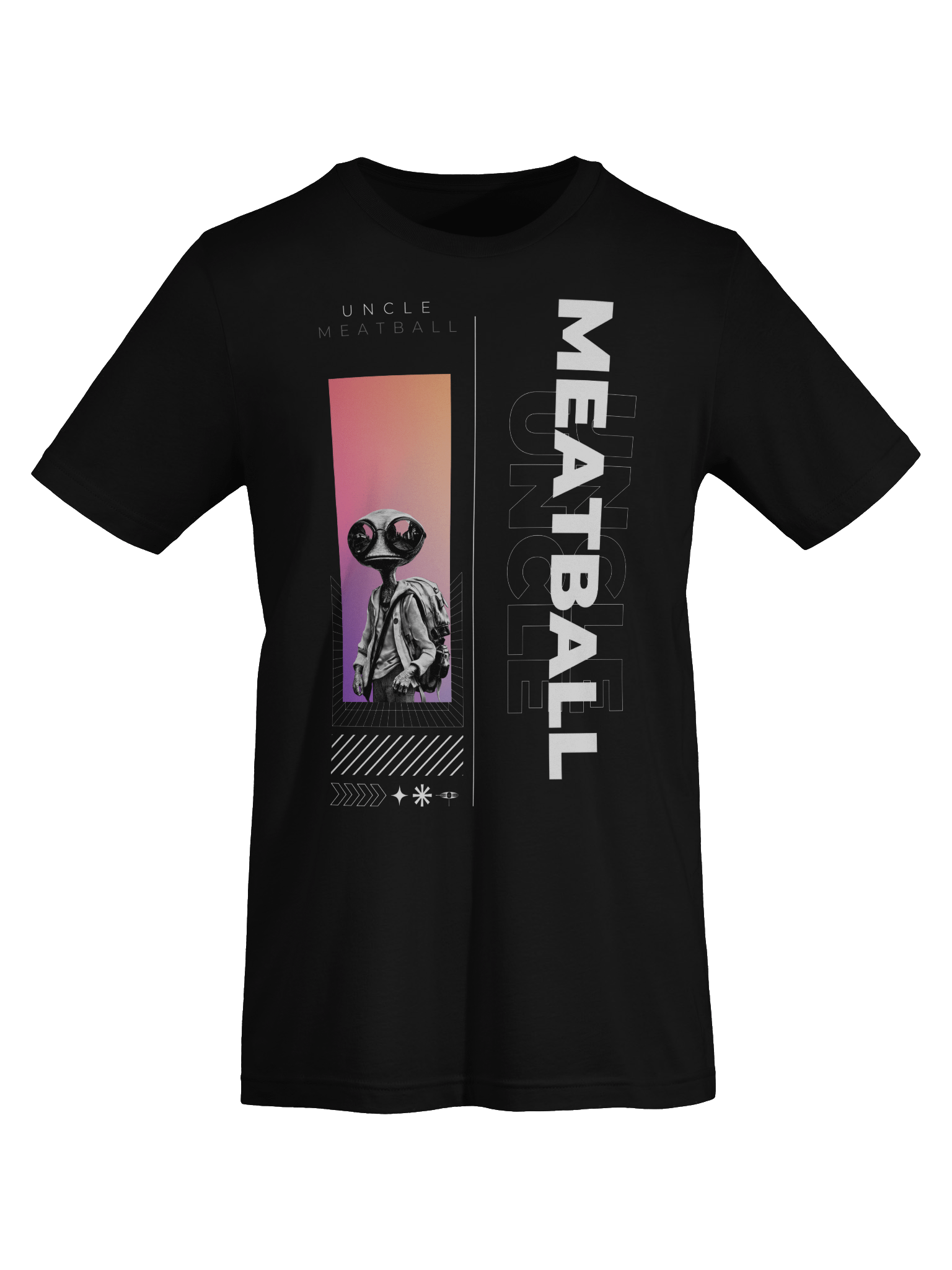 Uncle Meatball Alien Boy Tee product image (4)