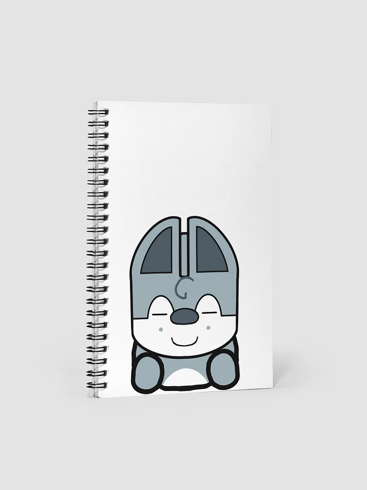 Laid down Wolf Chan notebook product image (1)