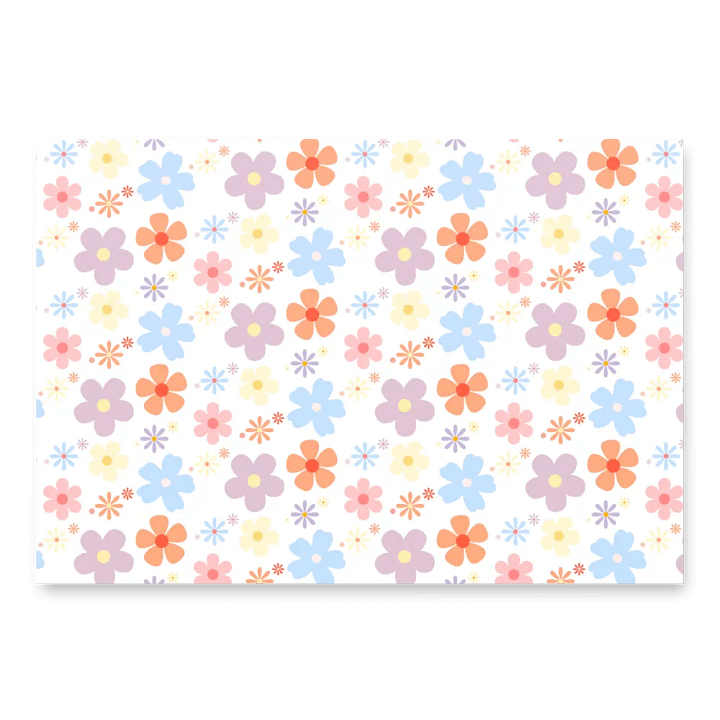 Blooming Dreams Wrapping Paper Set product image (2)