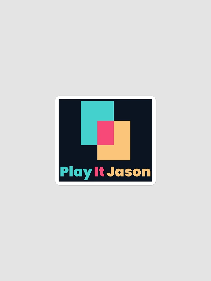PlayItJason Logo Sticker product image (1)