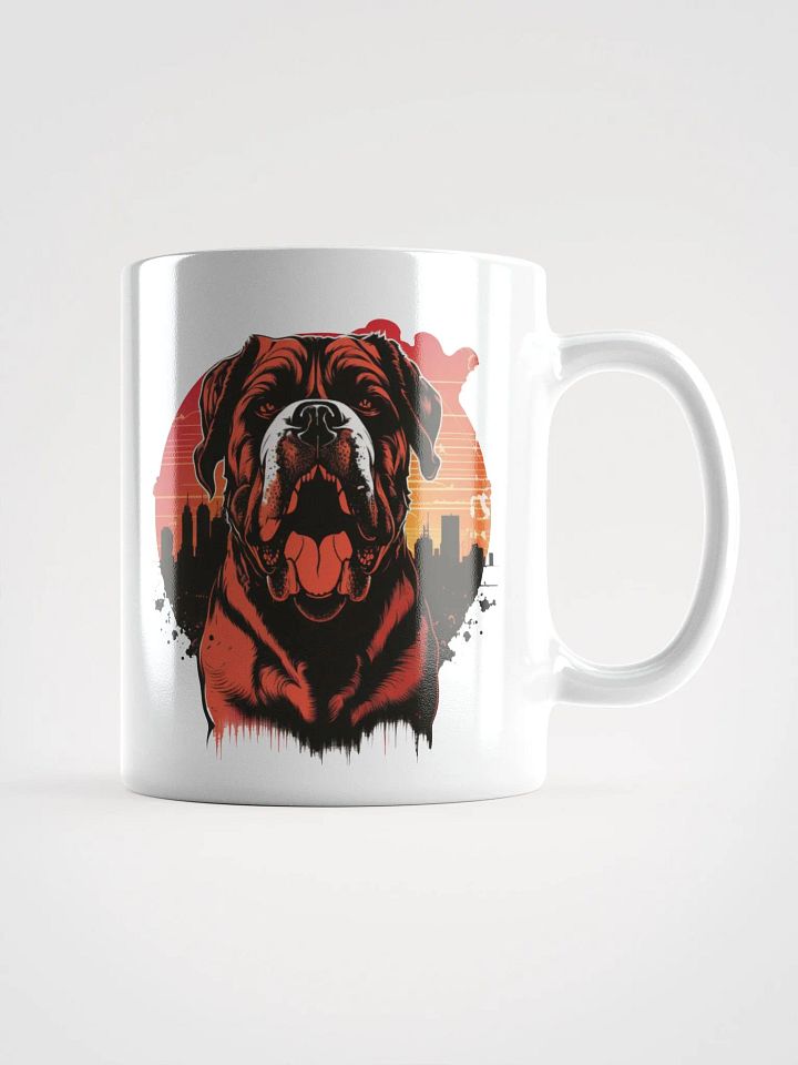 Retro Pitbull Mug product image (2)