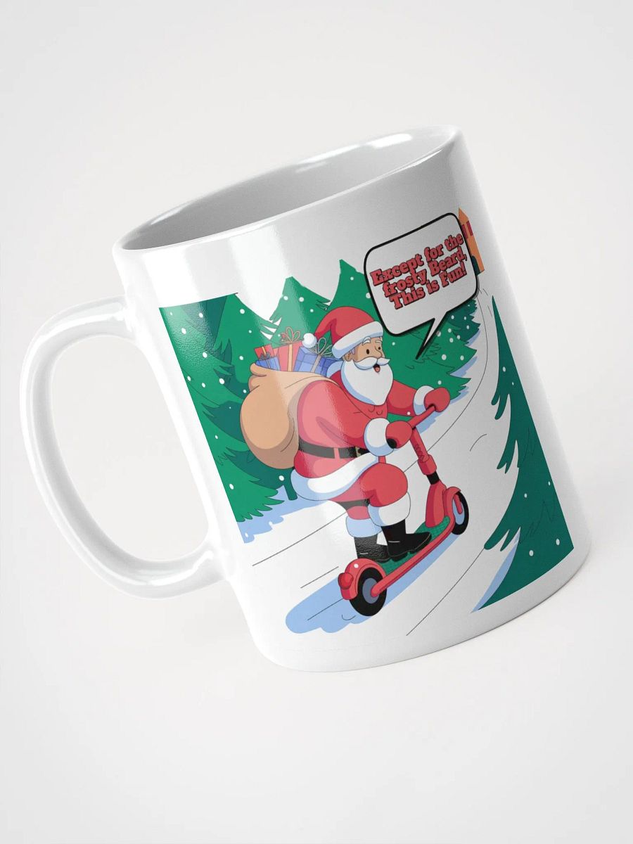 E-Scooter Santa Claus - White Mug product image (8)