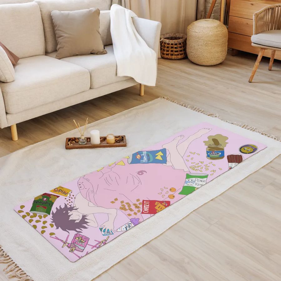 Mr. Ham's Snack Time Daki Yoga Mat product image (8)