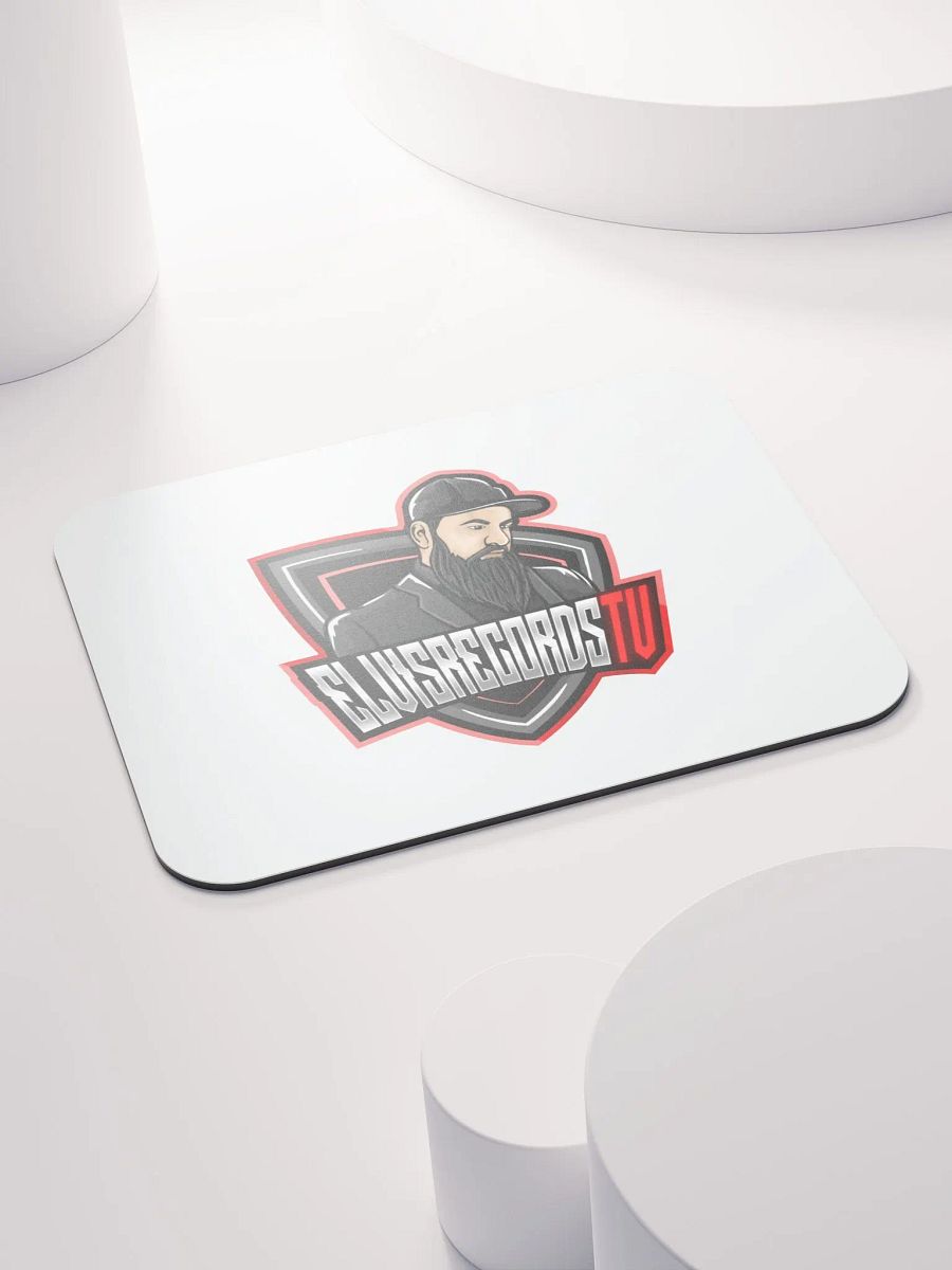 ELVISRECORDSTV Elusive Emblem Mouse Pad product image (4)